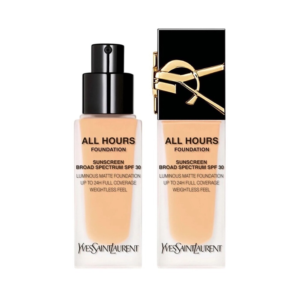 Yves Saint Laurent All Hours Foundation LW7 Full Cover Luminous Matte SPF 40 YSL